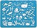 Brinware/Forest & Sea Friends Slip-Resistant Silicone Placemat Set