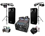Pack Sono DJ 1600 W avec jeux de lumi...