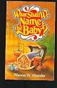 What shall we name the baby?
