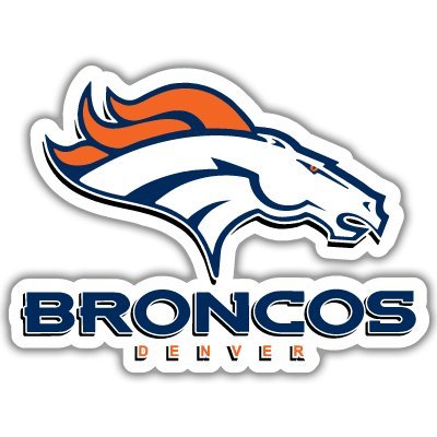 Denver Broncos NFL Football car bumper sticker 5