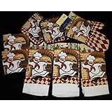 Italy Fat Chef Baking Pizza Dish Towel Set