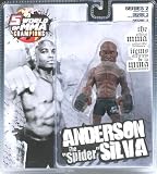 Round 5 World of MMA Champions UFC Series 2 Action Figure Anderson "Spider" SilvaIMAGE