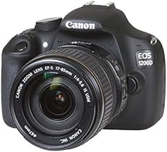 Canon EOS 1200D - C&aacute;mara r&eacute;flex digital de 18 Mp (pantalla 3", estabilizador &oacute;ptico, Kit con objetivo EF-S 17-85mm f/4-5.6 IS USM), negro