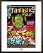 The Fantastic Four - Framed Comic Poster / Art Print (Size: 16" x 20")