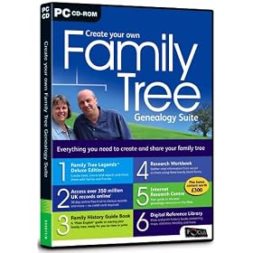Create Your Own Family Tree Genealogy Suite (PC)