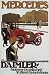 GERMAN CAR MERCEDES DAIMLER VINTAGE POSTER REPRO