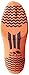 adidas Women's Studio Super No Show Socks (2 Pack), One Size, Sun Glow Orange/Deepest Space