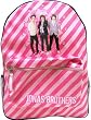 Jonas Brothers Pink Stripes Backpack School Bag