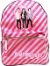 Jonas Brothers Pink Stripes Backpack School Bag
