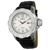 Invicta Men's 4662 II Sport 3-Hand Elite Collection Black Leather Watch