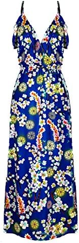 G2 Chic Women's Bohemian Summer Maxi Dress(DRS-MAX,RYBA2-XL)