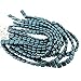 Czechmate 6mm Square Glass Czech 2-Hole Tile Beads - Dk Turquoise Pearl (25)