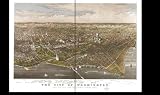 Historic Panoramic Maps of Washington D.C. on CD by