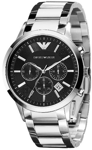 Emporio Armani Men's AR2434 Chronograph Stainless Steel Watch