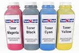 Toner Eagle Brand Compatible Brother HL-3040CN HL-3070CW HL-8070 HL-8370 MFC-9010CN MFC-9120CN MFC-9320CN 4 Color Toner Refill Kit. Refills Brother TN210BK TN210C TN210M and TN210Y Toner Cartridges.