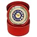 Jewelry Case Clock Red of International Peace Symbol - World Religions (Christianity, Hinduism, Taoism, Bahai'i, Buddhism, Jainism, Shinto, Confucianism, Native Spirituality, Judaism, Sikhism, and Islam Logos)