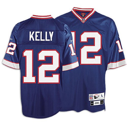 Bills Reebok Men's Retired Player Premier Jersey ( sz. XXXXL, Kelly, Jim : #12: Bills )