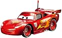 Dickie Spielzeug 203089538 - RC Metallic Lightning McQueen, 2-Kanal Funkfernsteuerung, Turbo Funktion, 27 oder 40 MHz, Maßstab 1:24, 17 cm, metallic rot