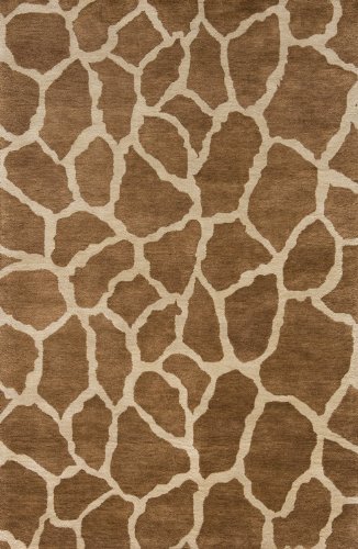 Momeni Serengeti SERENSG-04GIR5380 Giraffe Rug