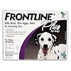 Merial Frontline Plus Flea and Tick Control for  45 to 88-Pound Dogs, 6 Applicators