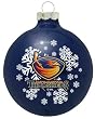 ATLANTA THRASHERS (2 5/8" In Diameter) Glass Logo CHRISTMAS ORNAMENT (Snowflake Design)