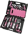 Apollo Precision Tools 18-Piece Garden Tool Set, Pink #DT3795P