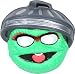 Child's Sesame Street Oscar The Grouch PVC Mask