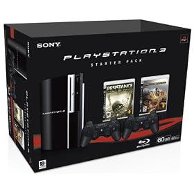 Console Playstation 3 Starter Pack 1 (Motor Storm + Resistance : Fall of Man + 2 manettes Sixaxis)