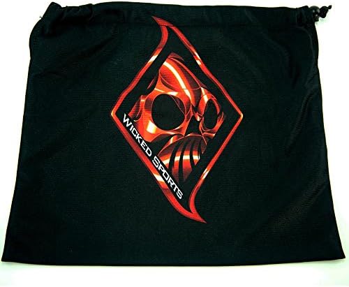 Wicked Sports Goggle Bag - WS Logo - Black