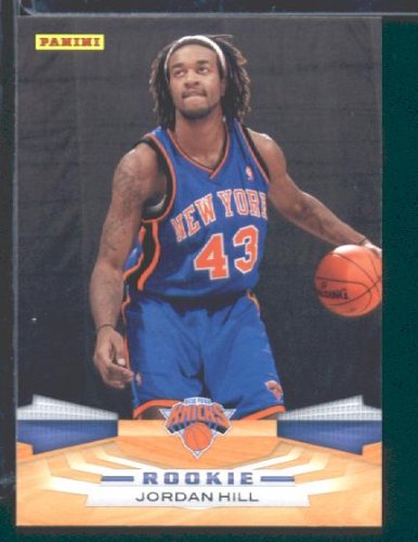 2009 /10 Panini NBA Basketball Card # 358 Jordan Hill New York Knicks Mint Condition - Shipped In A Protective Screwdown Display Case!
