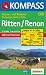 Third Party New : Ritten / Renon 1 : 25 000: Wanderkarte mit Panorama und Radwegen. GPS-geeignet