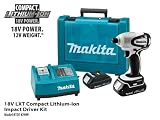 Makita BTD142HW 18-Volt Compact Lithium-Ion Cordless Impact Driver Kit