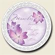 Scentiment Coaster with saying ~Miracles Happen ~ vanilla aroma ~ gift bag and easel ~ code 607