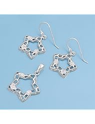 Sterling Silver Sets - Star