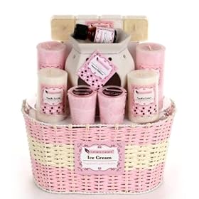 Strawberry and Vanilla Scented Candle and Home Fragrance Set - Oil, Warmer, Votives,... by Morgan Avery