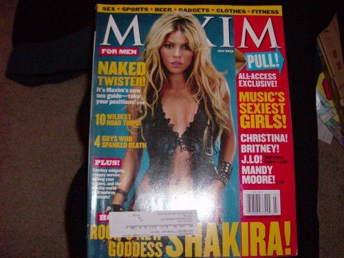 Maxim July 2002 Shakira