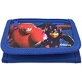Disney Big Hero 6 Brand New 2014 Tri Fold Wallet - Blue