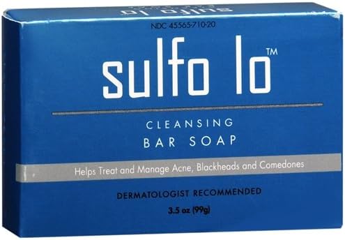 Sulfo Lo Cleansing Bar Soap 3.5 Oz / 99 G (Pack of 2)