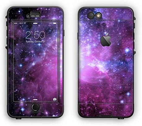 The Violet Glowing Nebula Skin for the iPhone 6 LifeProof Nuud Case (CASE NOT INCLUDED)