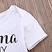 Baby Girls Short Sleeve Mama Is My Bestie Bodysuit