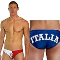 Andrew Christian Italia (Italy) Tricolor Bikini Swimwear