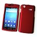 Samsung Captivate I897 (AT&T) Rubberized Snap On Protector Hard Case, Red