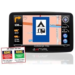ARIVAL NAV-PNF50 Camping Navigationssystem inkl. TMC (12,7 cm (5 Zoll), Kartenmaterial Europa)