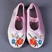 Ladies Pink Shoes Chinese Ladies Floral Embroidered Shoes Pair Pink