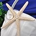 AllHeartDesires Beach Theme Ivory Wedding Flower Girl Baseket with Starfish