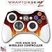 Fire on Black Skin by WraptorSkinz TM fits XBOX 360 Wireless Controller (CONTROLLER NOT INCLUDED)