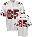 Vernon Davis Jersey: Reebok White Replica #85 San Francisco 49ers Jersey