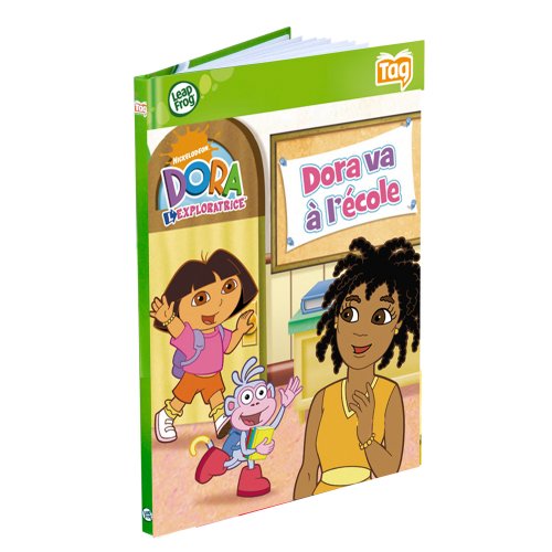LeapFrog - TAG - Livre : Dora va à l'éclole (Nickelodeon)