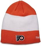 NHL Men's Center Ice Official Team Player Knit Hat (Philadelphia Flyers, One Size Fits All)