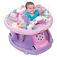 Kolcraft Baby Sit and Step 2-In-1 Activity Center, Pink